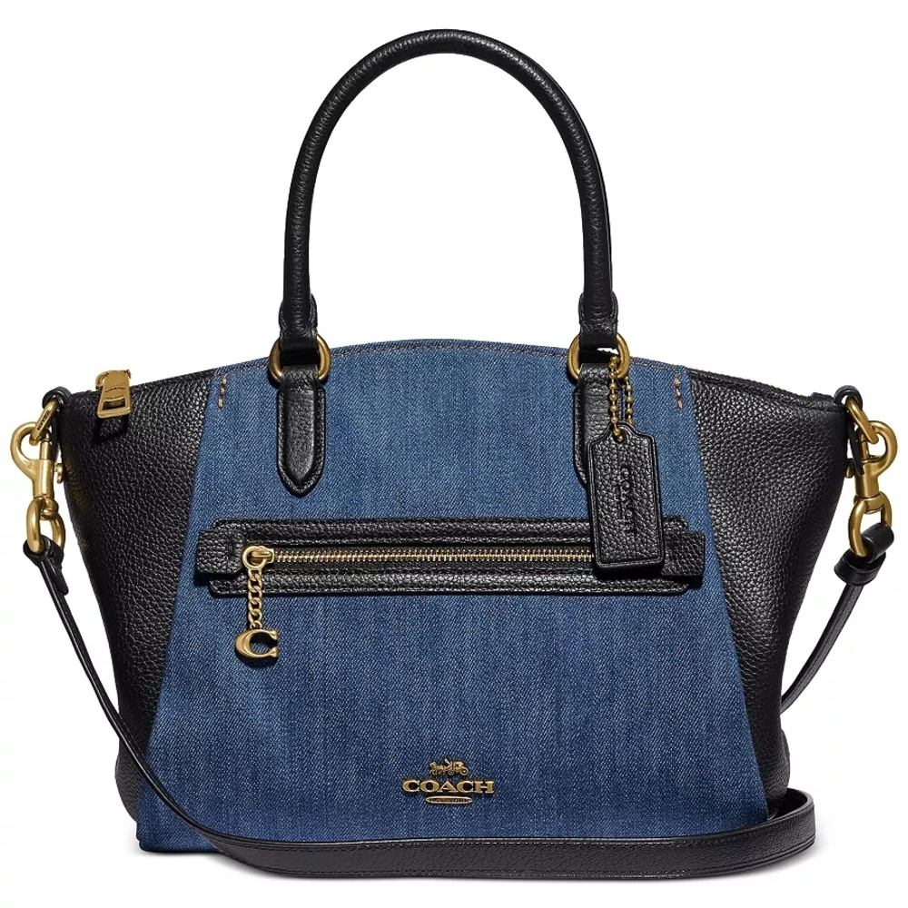 Coach Elise Denim And Leather 89315